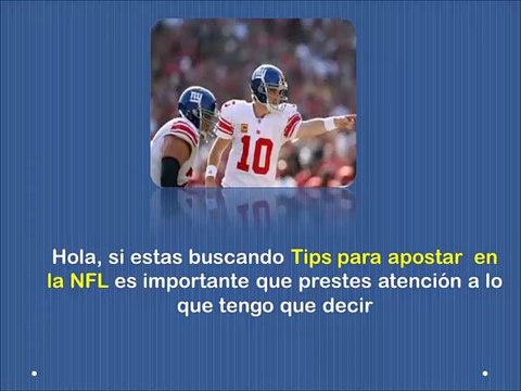 Tips Para Apostar NFL - Como Gano Apostando En Internet
