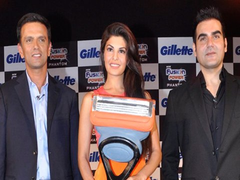 Jacqueline Fernandez Launches Gillette Shaving System