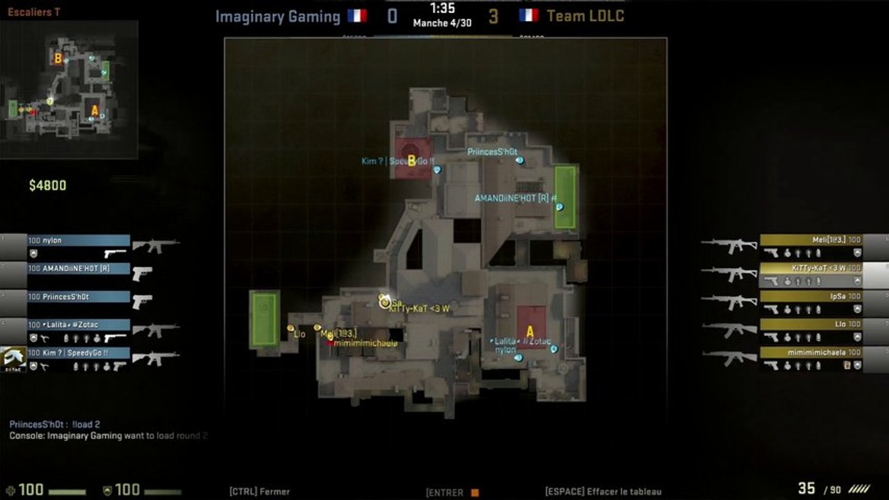 ESWC FRANCE CSGO - Imaginary Gaming vs Team LDLC