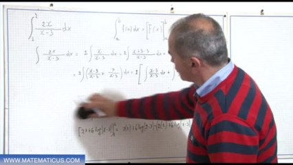 Integrale definito di una funzione fratta