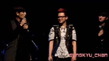131026 한류K-POP STAR CONCERT 멘트 수빈 준형 성규