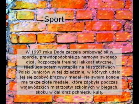 Zapraszamy do zapoznania się z krótką prezentacją filmową działalności fanklubu Dody - queendoda.pl