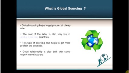 Global sourcing and its Steps