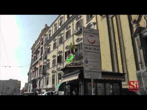 Napoli - Riparte Ztl in Piazza Dante, per 30 giorni niente multe -1- (29.10.13)