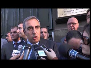Napoli - Gasparri visita il carcere di Poggioreale (29.10.13)