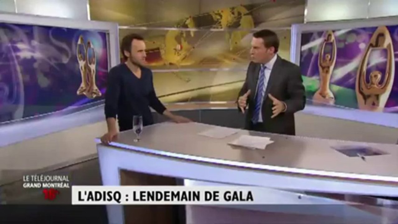 Lendemain de gala pour Louis-José Houde