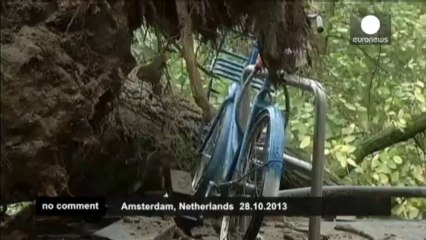 Belgium and Netherlands suffer windy weather