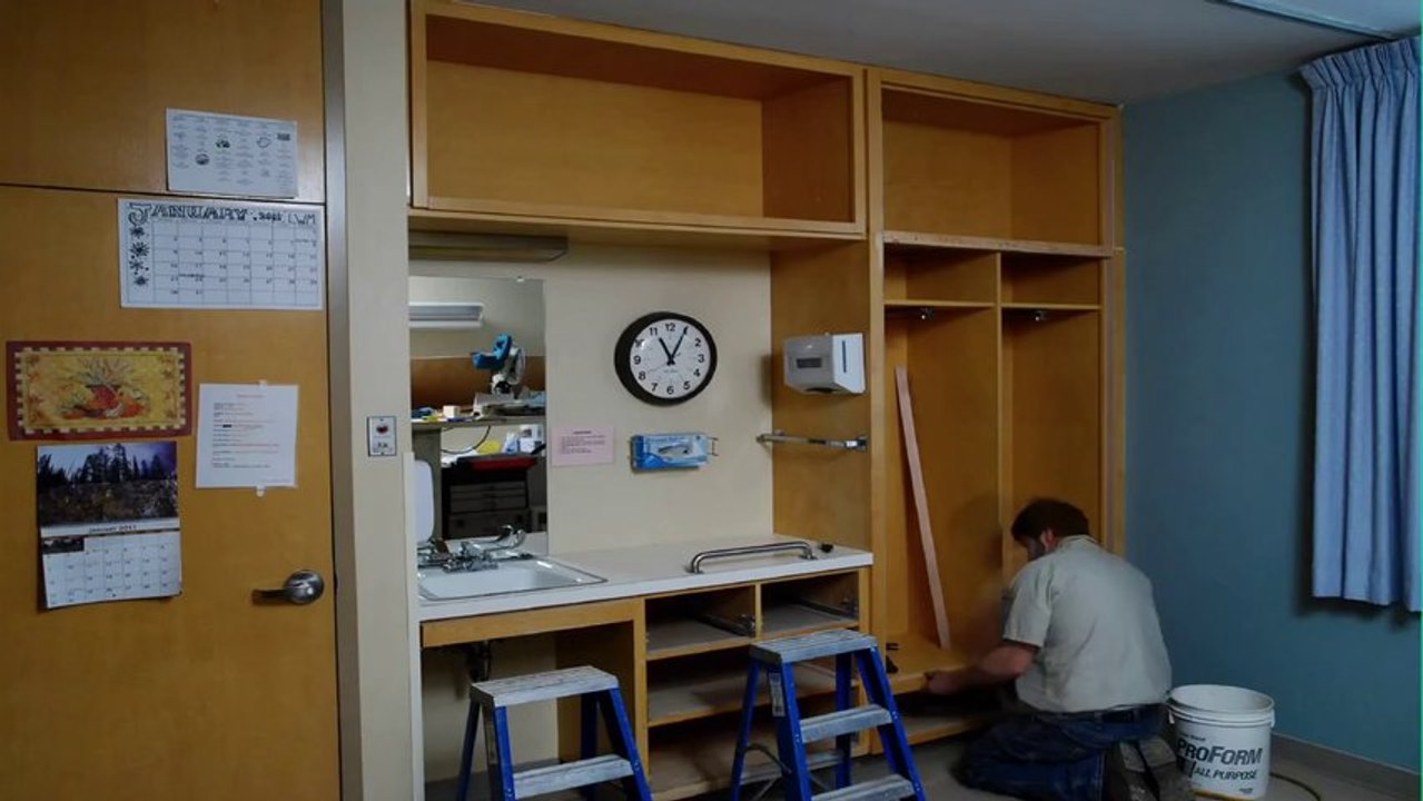 Cabinet Refacing | Time Lapse of Commercial Refacing Cabinet Project