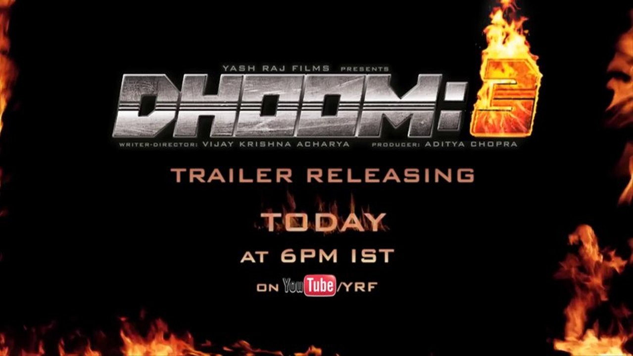 DHOOM 3 HD Trailer | Releasing Today At 6PM IST [2013]