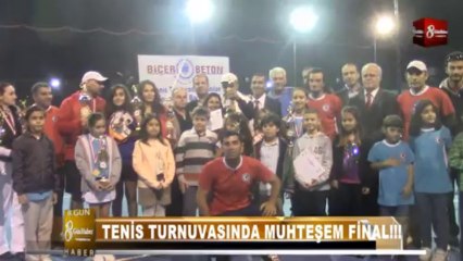Biçer Beton Tenis Turnuvasında Muhteşem Final 8gunhaber
