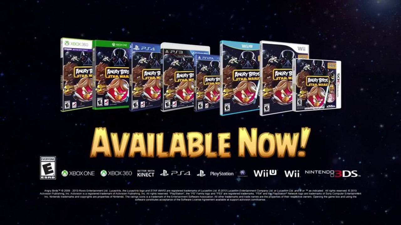 Angry Birds Star Wars launch Trailer