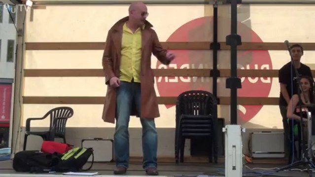 Ludo Vici Yes We Scan Demo München 26.10.2013 - QSO4YOU TV #Aktuell