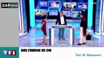 Zap télé: Un tank pour déloger les voitures mal garées, un père inquiet que son enfant ressemble à sa femme