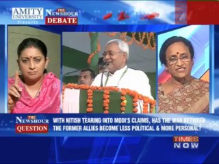 The Newshour Debate: Nitish Kumar versus Narendra Modi - Part 1