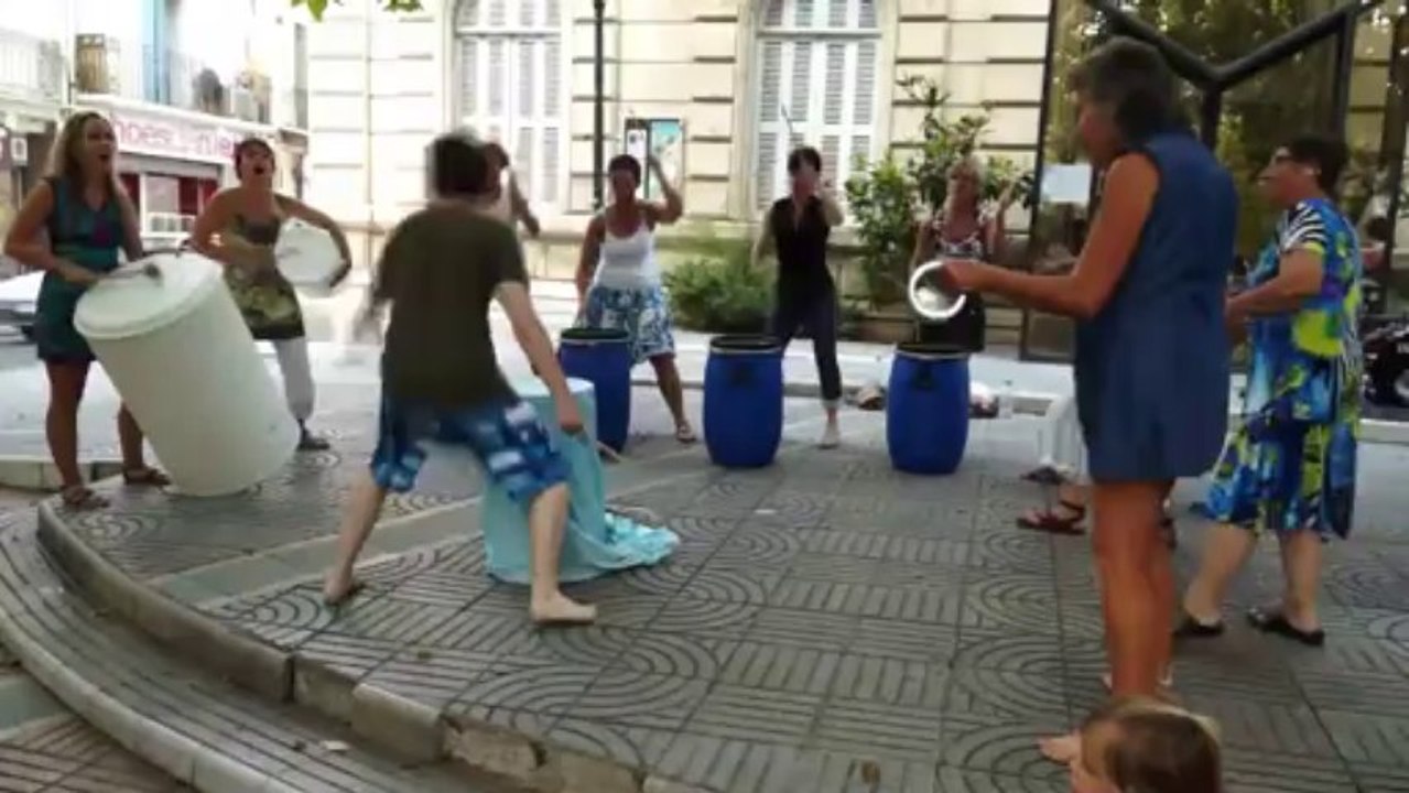Percussions urbaines des adultes