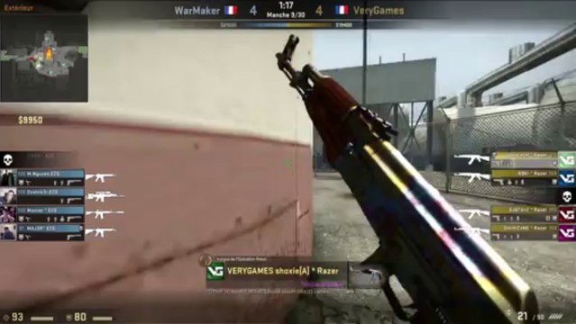ESWC FRANCE CSGO - VeryGames vs WarMaker