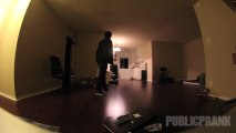 Caméra cachée - Appartement Hanté en mode Paranormal Activity