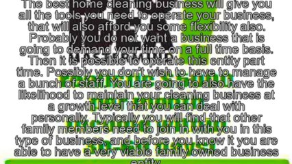 The Right New Zealand Home Cleaning Business