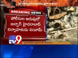 Families of Mahboobnagar bus fire reach accident site