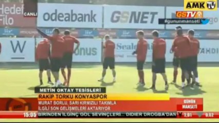 G.Saray'da Konyaspor hazırlıkları