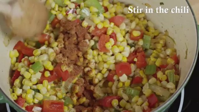 Spicy Corn Chowder Recipe