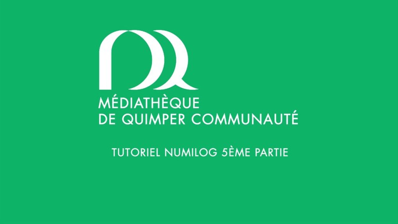 Numilog, l'emprunt de livre électroniques (partie5)