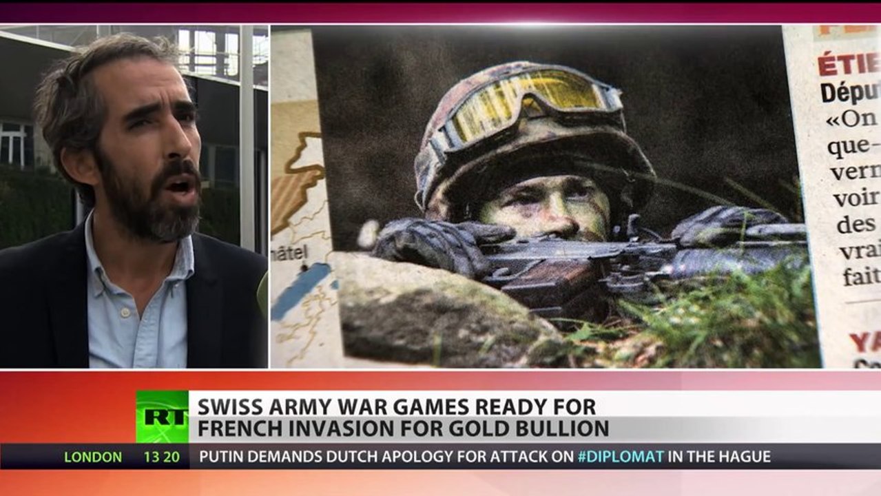 Swiss army prepares for war? Military games envisage 'French invasion'