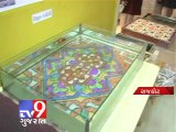 Unique Rangoli designs with science themes for Exhibition , Rajkot - Tv9 Gujarat