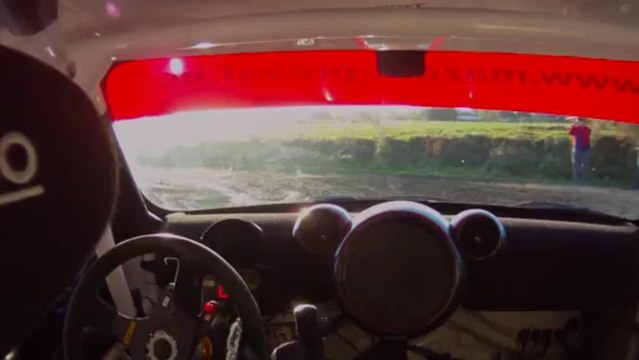 40e Rallye du Condroz: en voiture avec Dominique Jullien dans sa Mini JCW WRC aux couleurs de La Meuse