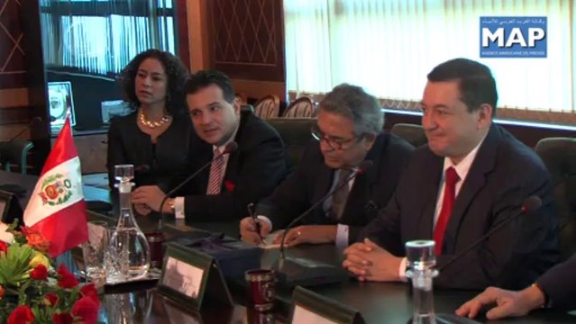 السيد بيد الله يتباحث مع وفد من الكونغرس البيروفي