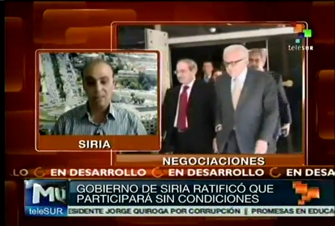 Ratifica Bashar al-Assad a Brahimi participación en Ginebra-2