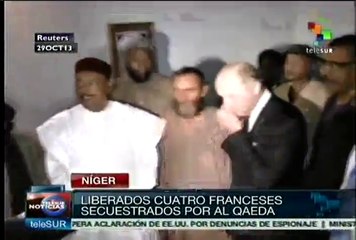 Níger: Liberan a cuatro franceses secuestrados por Al Qaeda