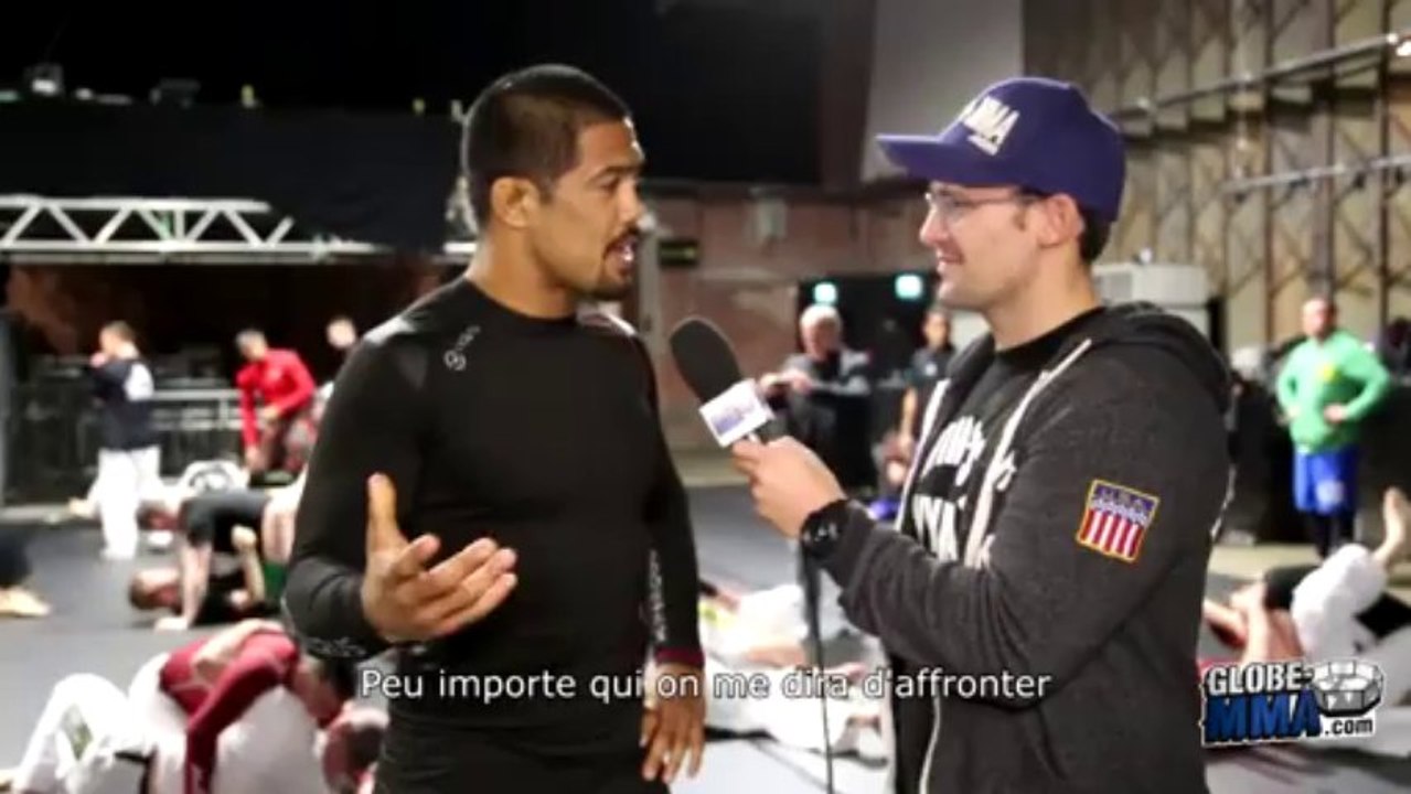 Interview post fight de Mark Munoz