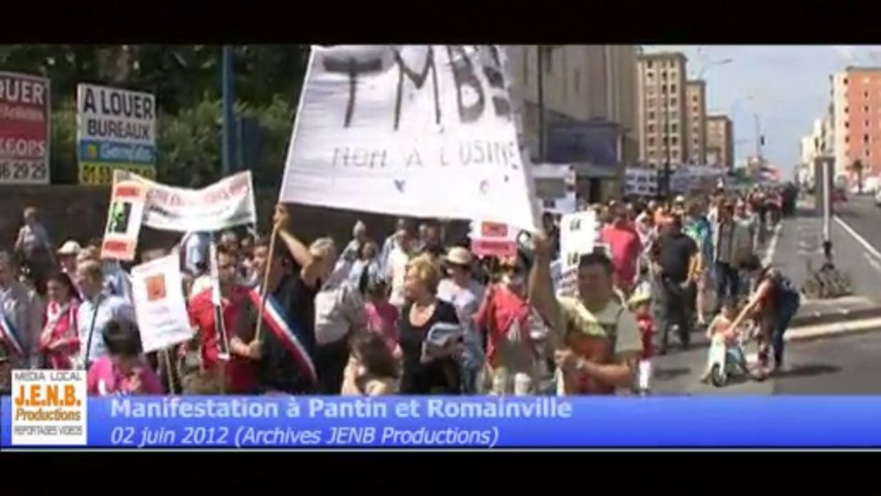 Noisy-le-Sec Romainville méthanisation bilan d'étape Arivem 26 octobre 2013