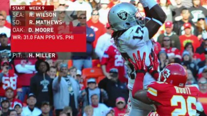 Fantasy Football Start 'em, Sit 'em - Week 9