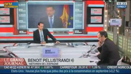 Benoit Pellistrandi et Benaouda Abdeddaim dans Le Grand Journal - 30/10 2/4
