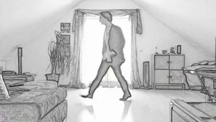Videos Caseros: Sorprendente y espectacular artista de baile con efecto de lapiz  (tepillao.com)