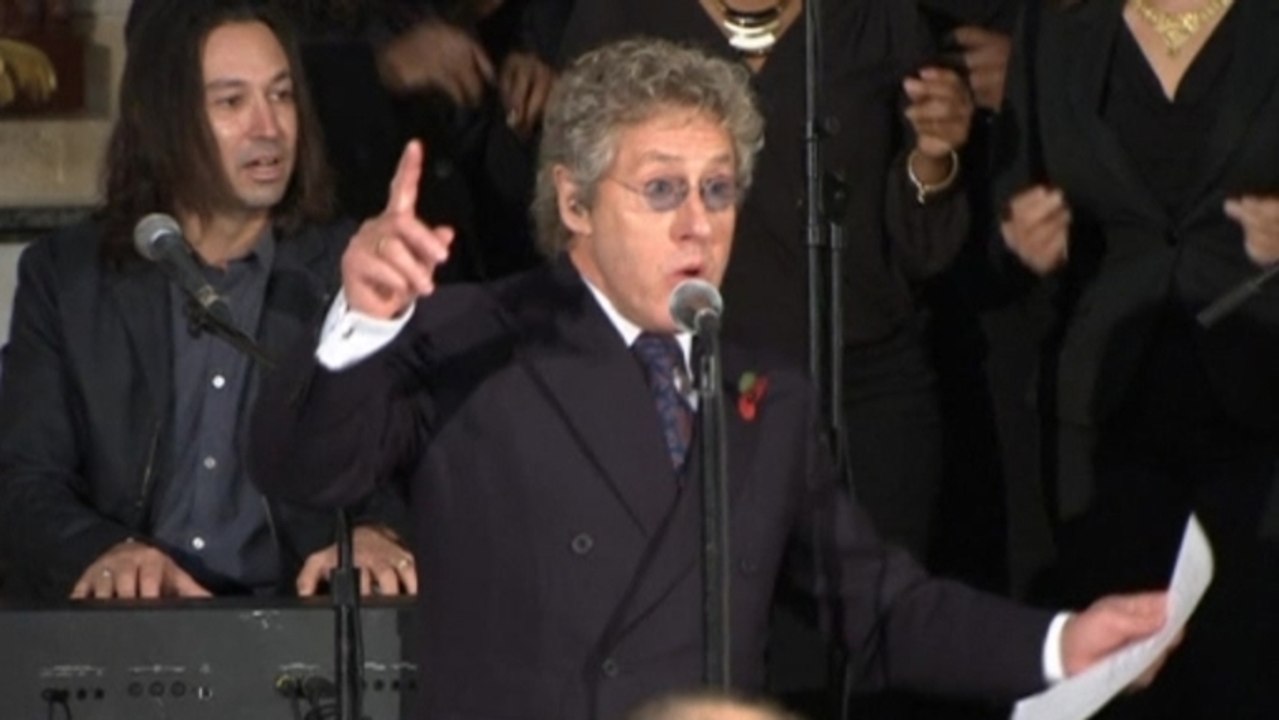 The Who's Roger Daltrey performs at the U.S. Capitol