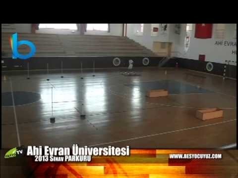 Ahi Evran Üniversitesi Besyo Sınav Parkuru 2013-2014