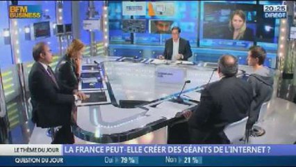 La France peut-elle créer des géants de l’internet ? dans Les décodeurs de l'éco - 30/10 5/5