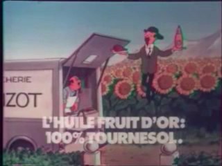 Tintin huile Fruit d'or Tournesol - 1979