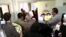 UNICEF Executive Director meets with displaced families during immunization campaign in the Syrian Arab Republic