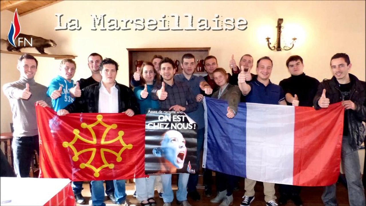 La Marseillaise, par les jeunes du Front National de Haute-Garonne