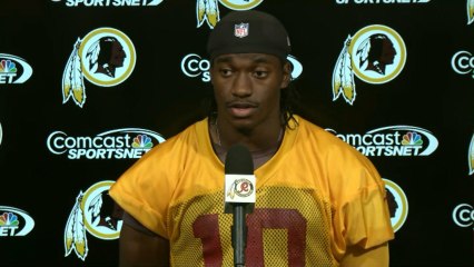 Robert Griffin III: 'Sucks' to play poorly