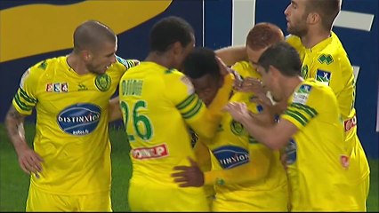 But Georges-Kévin NKOUDOU (90ème) - FC Nantes - FC Lorient (2-0) - 2013/2014