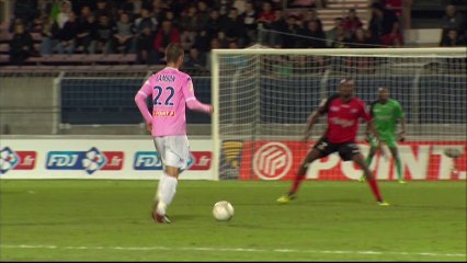 But Pape Amodou SOUGOU (56ème) - EA Guingamp - Evian TG FC (1-2) - 2013/2014
