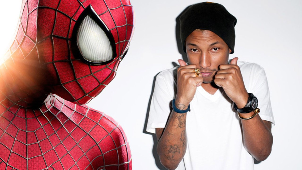 Pharrell Williams Doing Music For Amazing Spider-Man 2