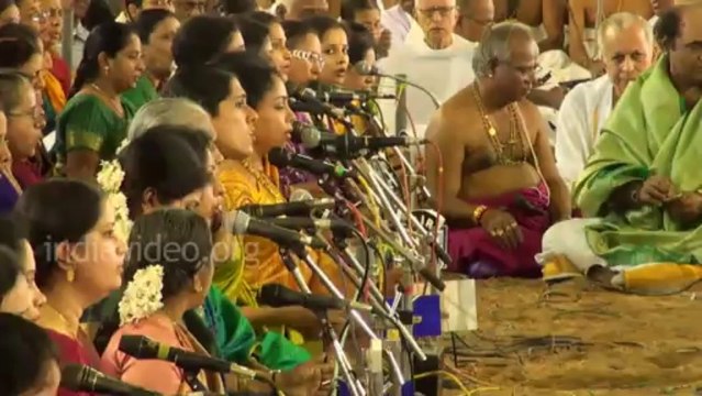 Hundreds of Musicians at Thyagaraja Music Festival