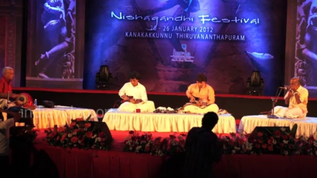 Mandolin performance by U Srinivas and U Rajesh