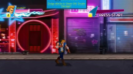 Jugando Double Dragon Neon en PS3 "Recordando el pasado"